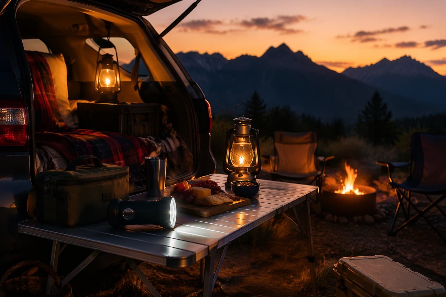 Tailgate & campsite